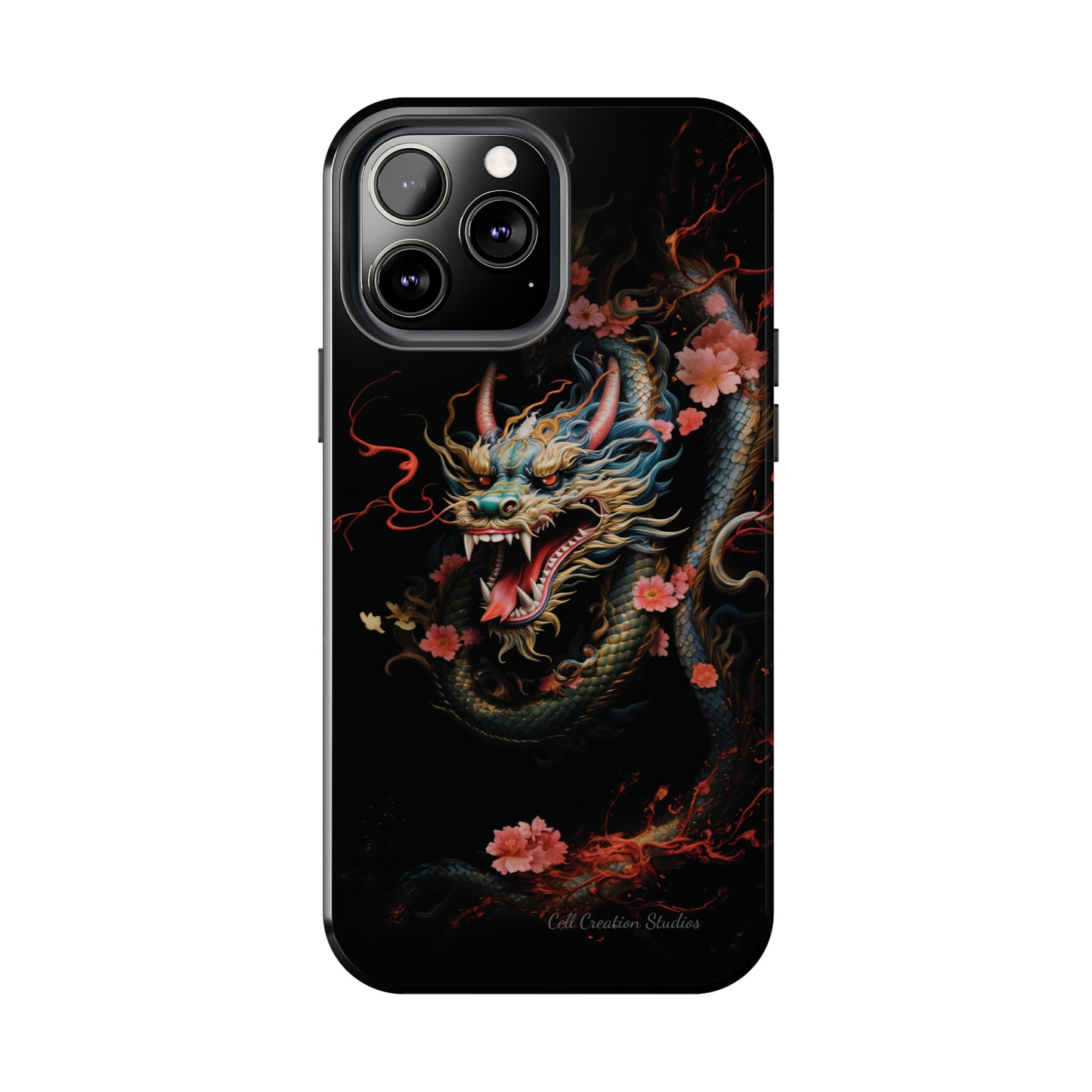 Introducing the "Mystical Japanese Dragon" Cell Phone Case – Unleash the Dragon's Power -Tough Phone Cases