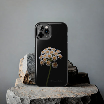 "Elegant Yarrow Bloom" Phone Case -Tough Phone Cases