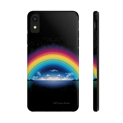 "Vibrant Skies: Rainbow Sunset" Cell Phone Case -Tough Phone Cases