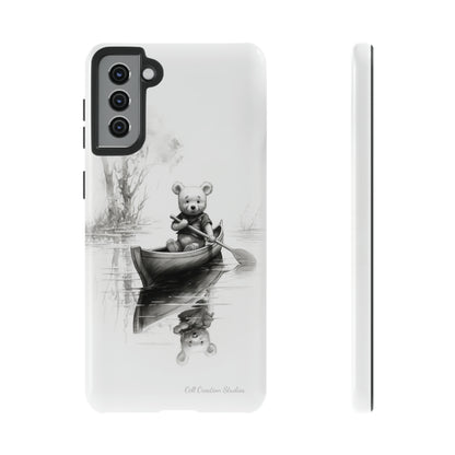 "Winnie-the-Pooh Rowing" Phone Case -Tough Cases