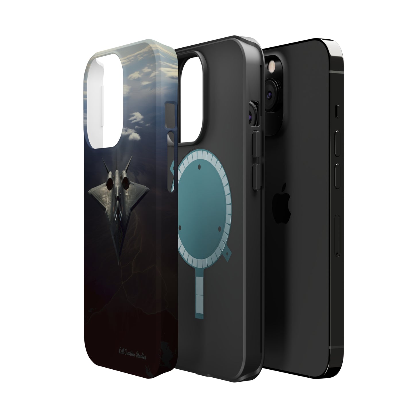 "Stealth Bomber Nightfall" Phone Case -MagSafe Tough Cases