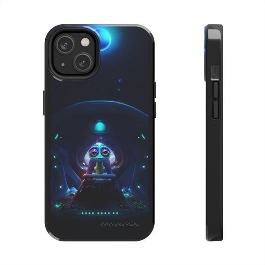 The "Cosmic Cruising Bored Alien" Phone Case-Tough Phone Cases