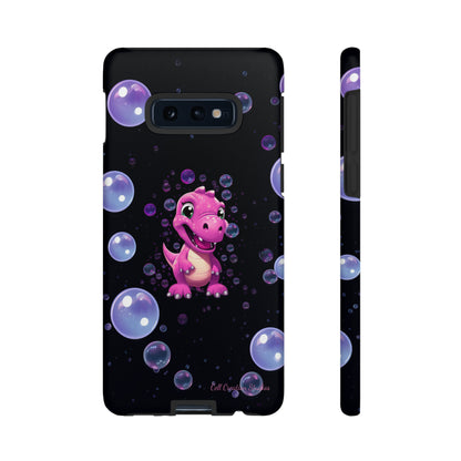 "Dino Glam" Glitter Dinosaur Phone Case -Tough Cases