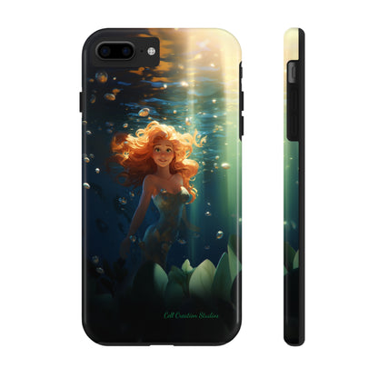 Dive into Enchantment with Our "Ariel Little Mermaid" Phone Case -Tough Phone Cases