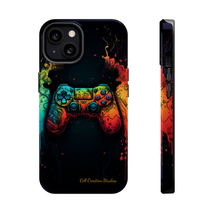 "ColorBlast Gaming" -MagSafe Tough iPhone Cases