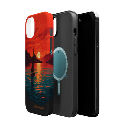 "Serenity at Sunset" -MagSafe Tough iPhone Cases