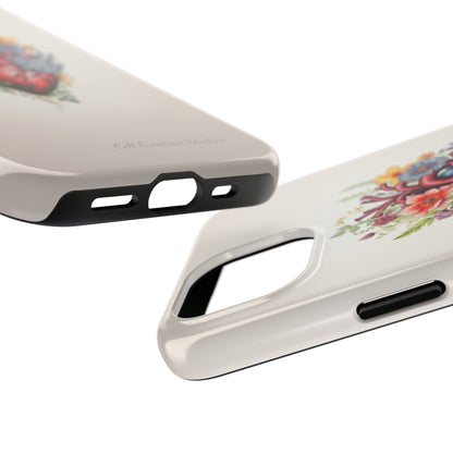 "Blooming Hearts" -Tough iPhone Cases