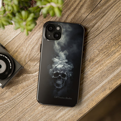 "Ethereal Skull Noir" -Tough iPhone Cases