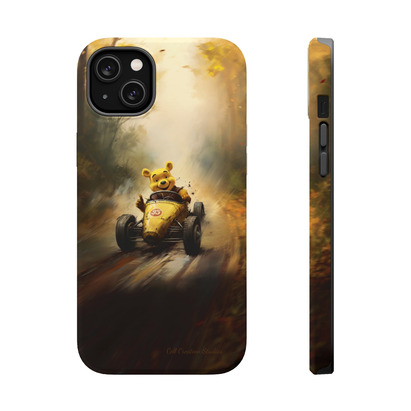 "Winnie-the-Pooh's Victory Lap" Phone Case -MagSafe Tough Cases