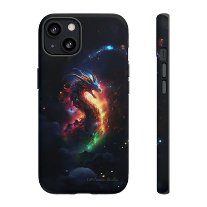 "Cosmic Dragon Unleashed" -Tough iPhone Cases