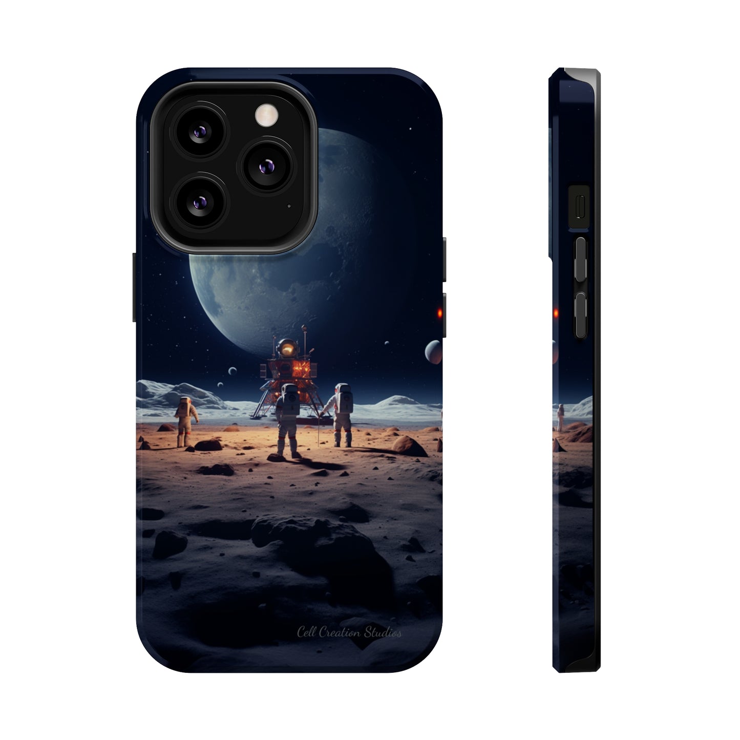 Introducing our "Cosmic Explorers" Cell Phone Case – Venture Beyond the Stars -MagSafe Tough Cases