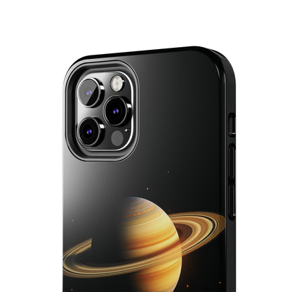 Introducing the "Saturn's Elegance" Cell Phone Case – A Cosmic Masterpiece -Tough Phone Cases