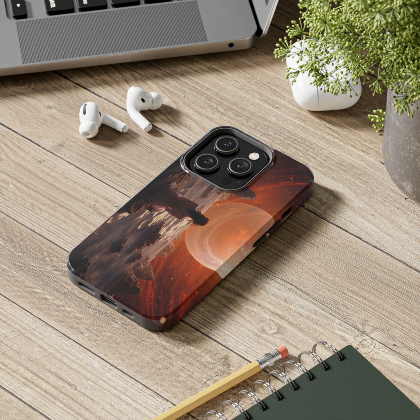 Introducing the "Stargazer's Serenity" Cell Phone Case – Embrace Cosmic Tranquility! -Tough Phone Cases