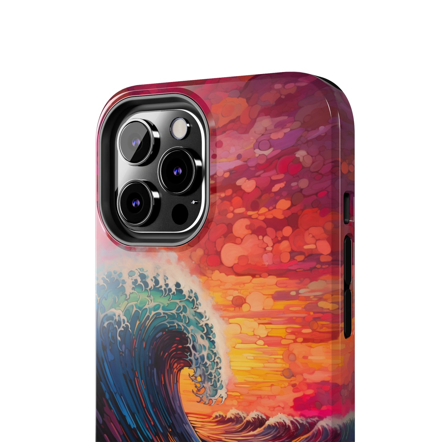 "Colorful Ocean Wave" Cell Phone Case -Tough Phone Cases