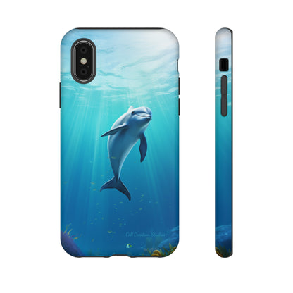 The "Dolphin Serenity" -Tough iPhone Cases