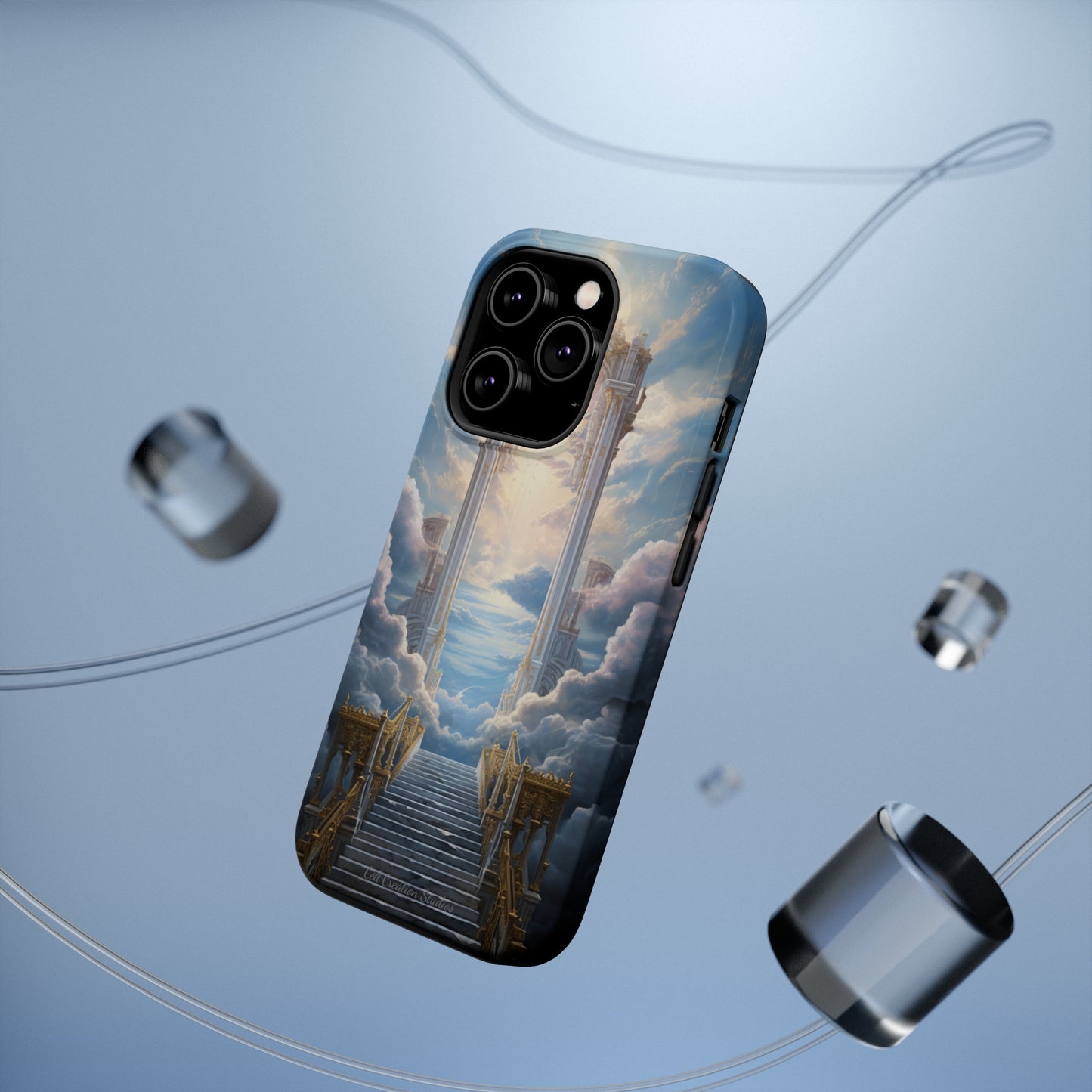 Introducing the "Celestial Gateway" Cell Phone Case – Elevate Your Device with Heavenly Splendor -MagSafe Tough Cases