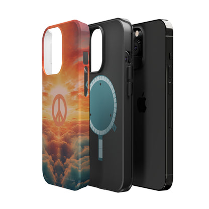 Introducing the "Sky Peace" Cell Phone Case – Carry Tranquility in Your Pocket -MagSafe Tough Cases