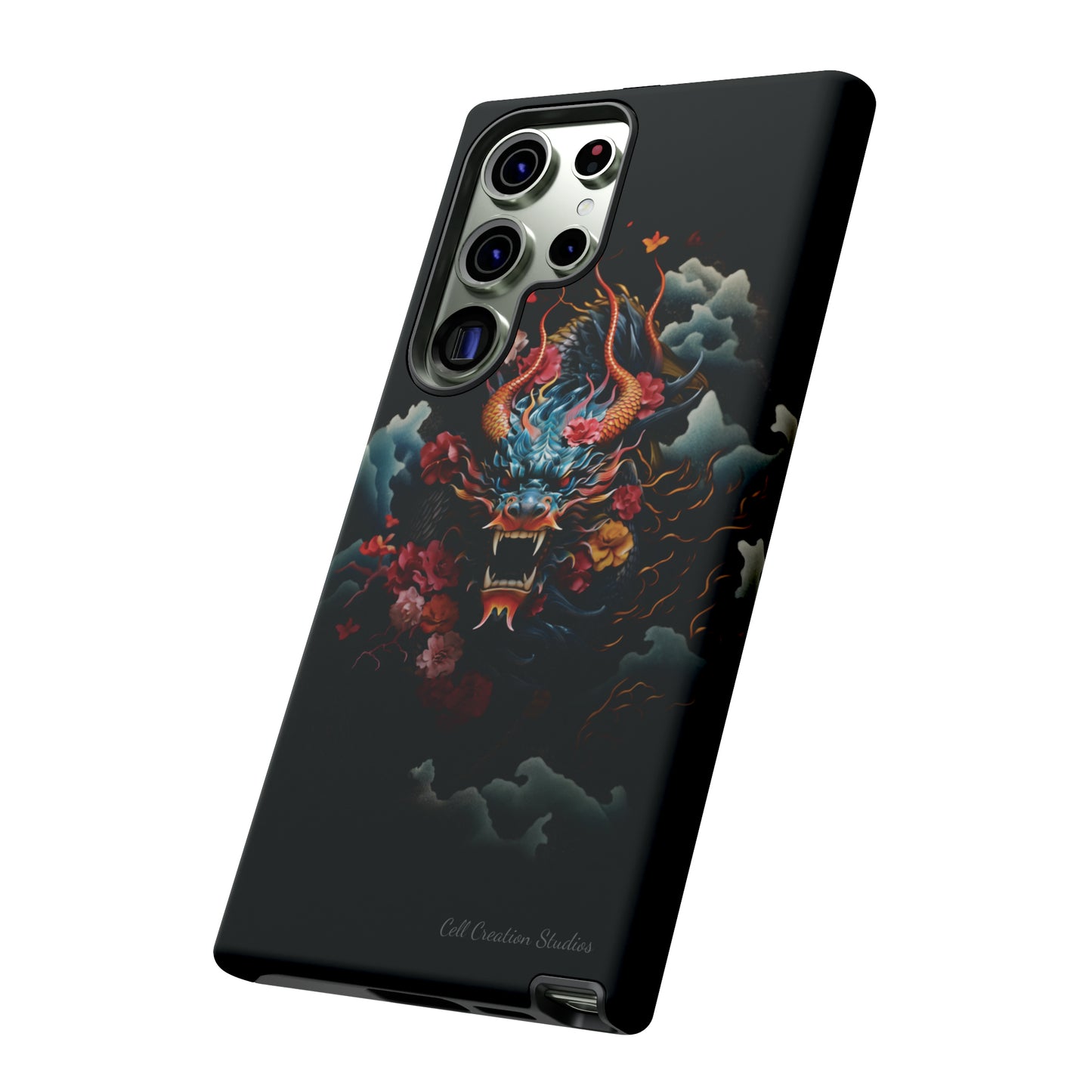 Introducing the "Japanese Dragon Majesty" Cell Phone Case – Embrace the Legend in Style -Tough Cases