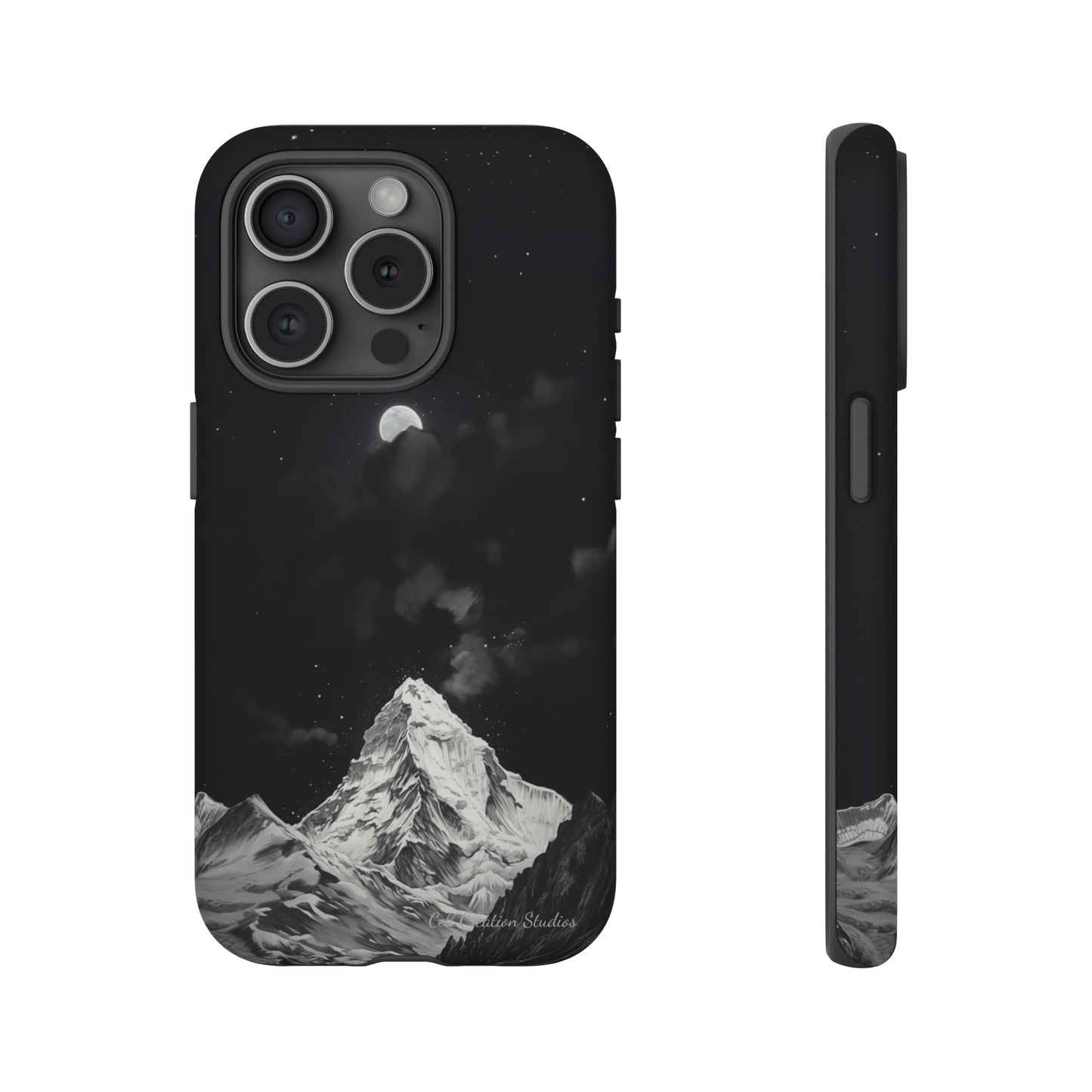 "Moonlit Everest" Phone Case -Tough Cases