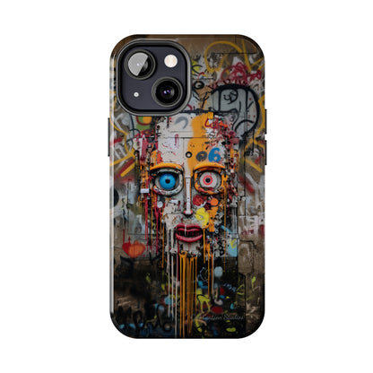 "Urban Graffiti Face" -Tough Phone Cases