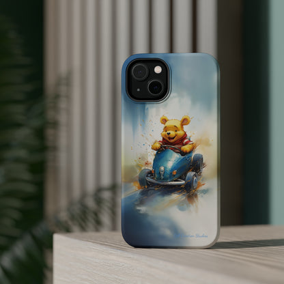 "Winnie-the-Pooh's Race Day" Phone Case -MagSafe Tough Cases