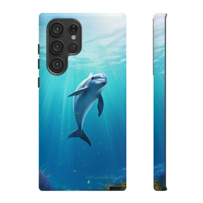 The "Dolphin Serenity" -Tough Samsung Phone Cases