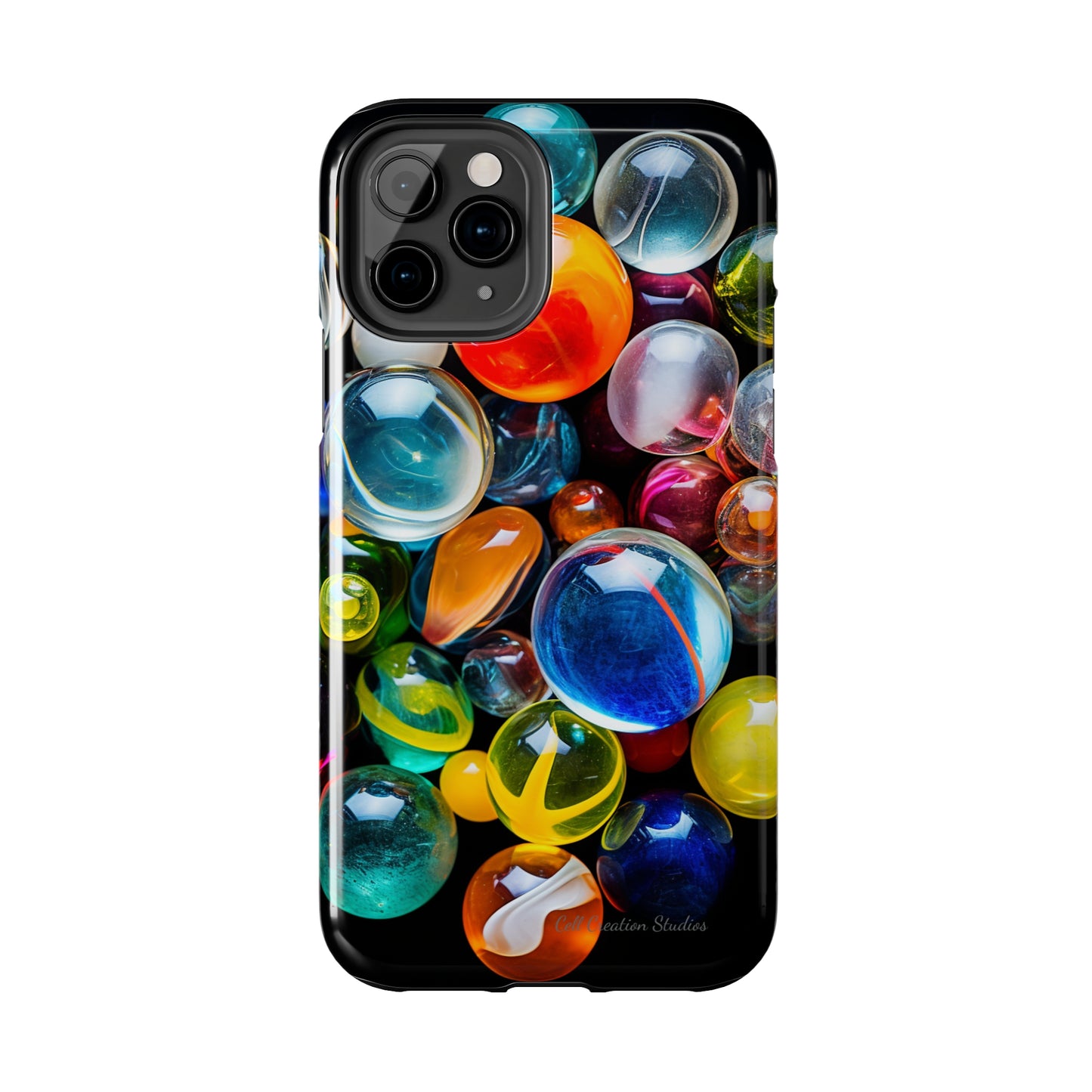 Introducing the "Vibrant Marbles Mosaic" Cell Phone Case – Carry a Kaleidoscope of Colors! -Tough Phone Cases