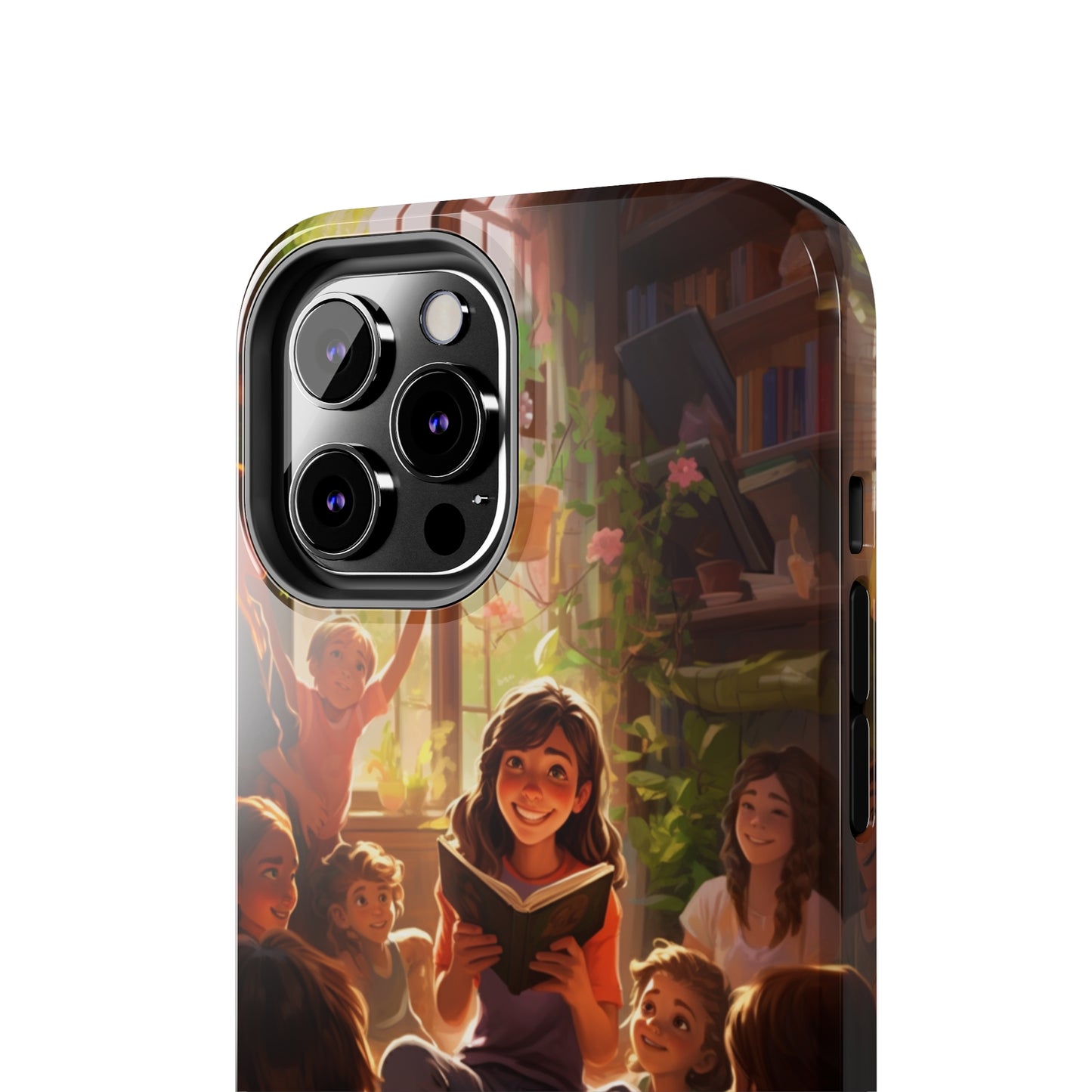 Introducing the "Inspiring Teacher's Tale" Cell Phone Case – Capture the Joy of Storytime -Tough Phone Cases