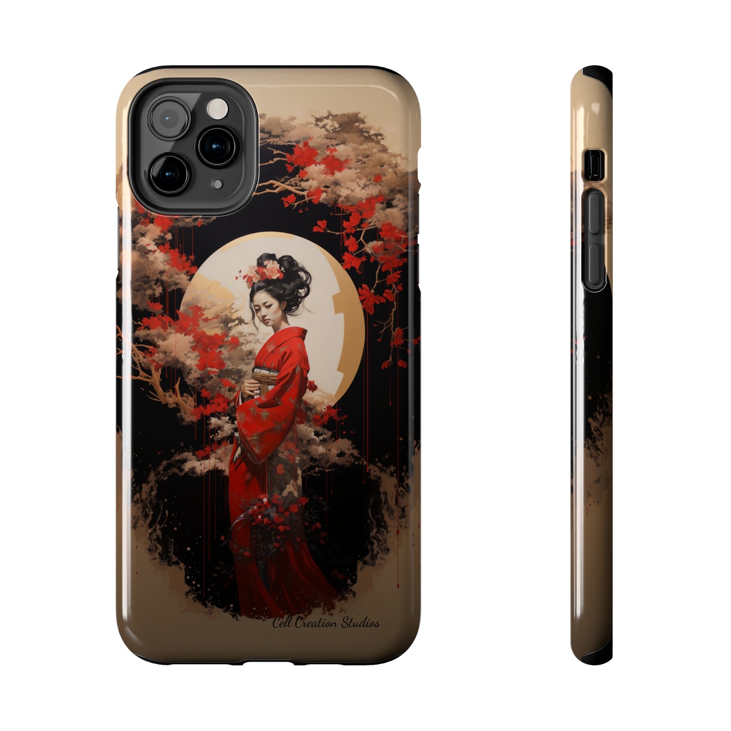 "Japanese Geisha Art" Phone Case -Tough Phone Cases