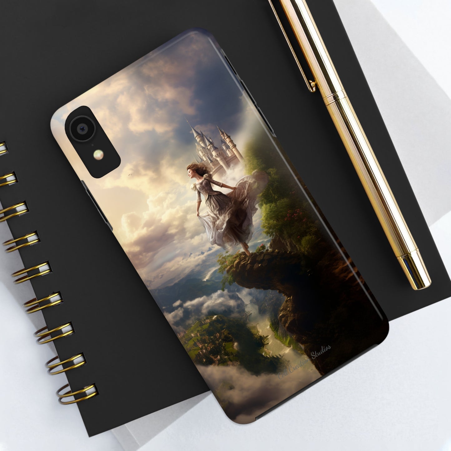 Introducing the "Enchanted Castle Discovery" Cell Phone Case – Uncover the Magic of The Castle On The Hilltop-Tough Phone Cases