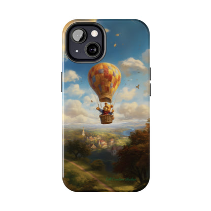 Introducing the "Winnie-The-Pooh's Balloon Adventure" Cell Phone Case – Soar to New Heights in Style -Tough Phone Cases