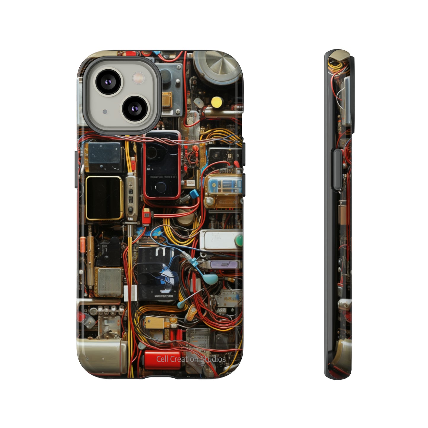 "Tech Inside Out Armor" -Tough iPhone Cases