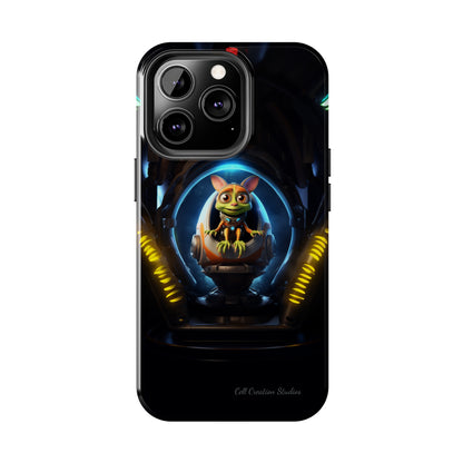 The "Galactic Explorer Alien Spaceship" Phone Case -Tough Phone Cases