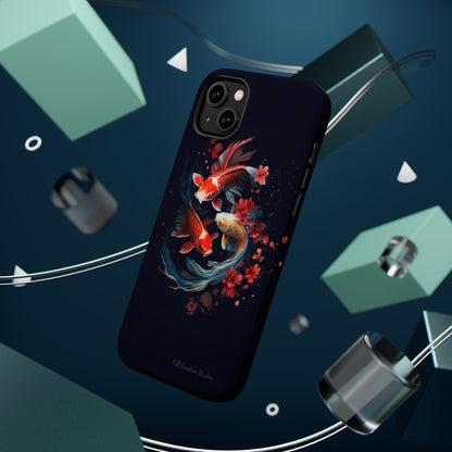 "Captivating Koi Fish" Phone Case -MagSafe Tough Cases