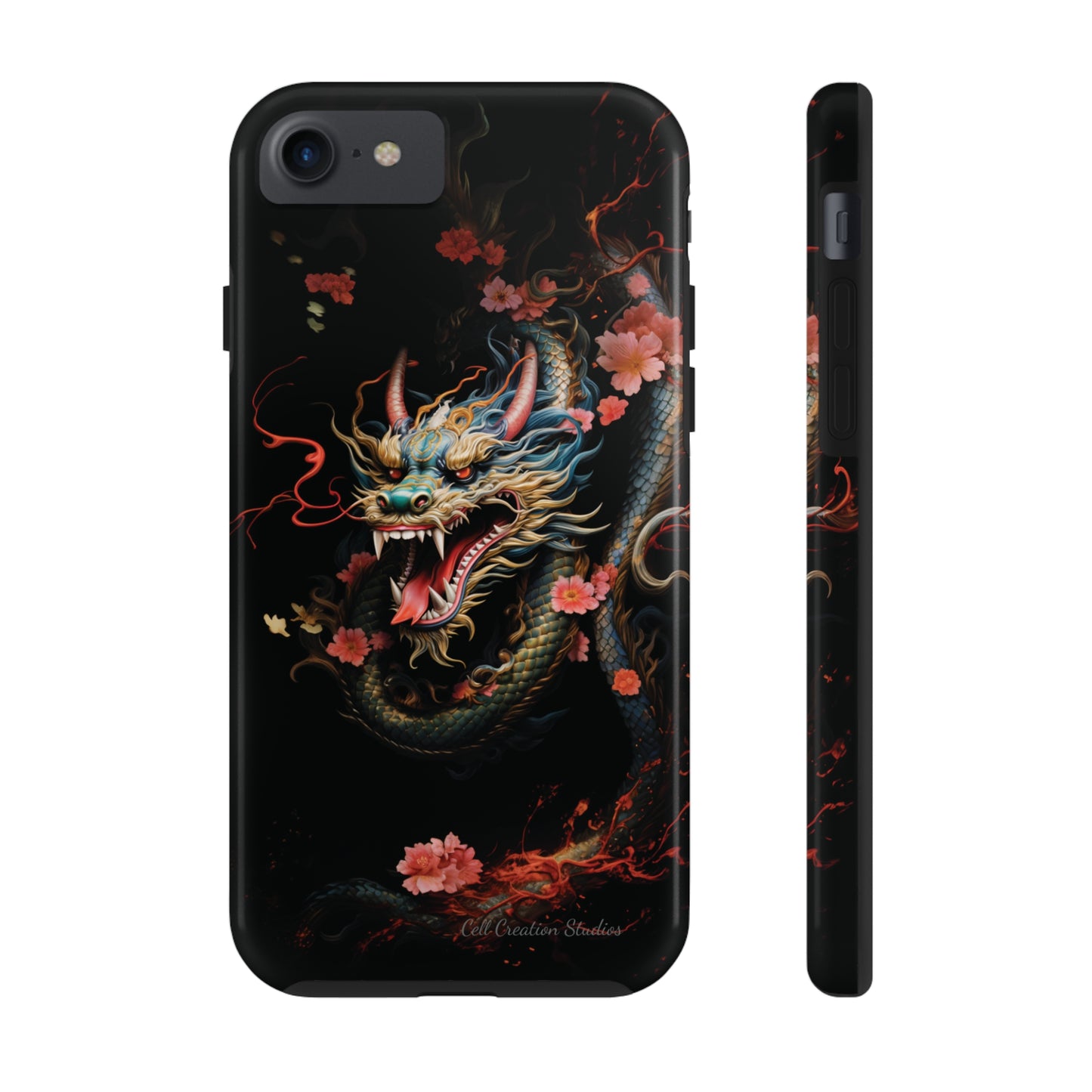 Introducing the "Mystical Japanese Dragon" Cell Phone Case – Unleash the Dragon's Power -Tough Phone Cases