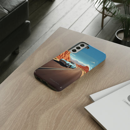 "Silver Racing Legend" -Tough Samsung Phone Cases