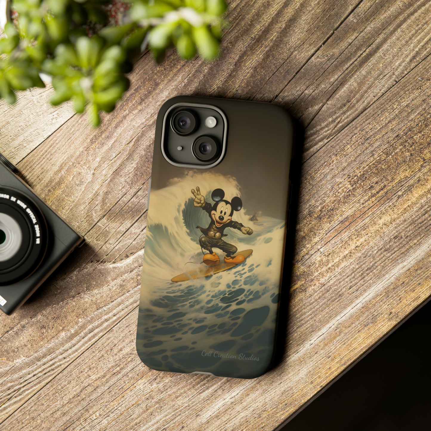 "Surf's Up Mickey" -Tough iPhone Cases