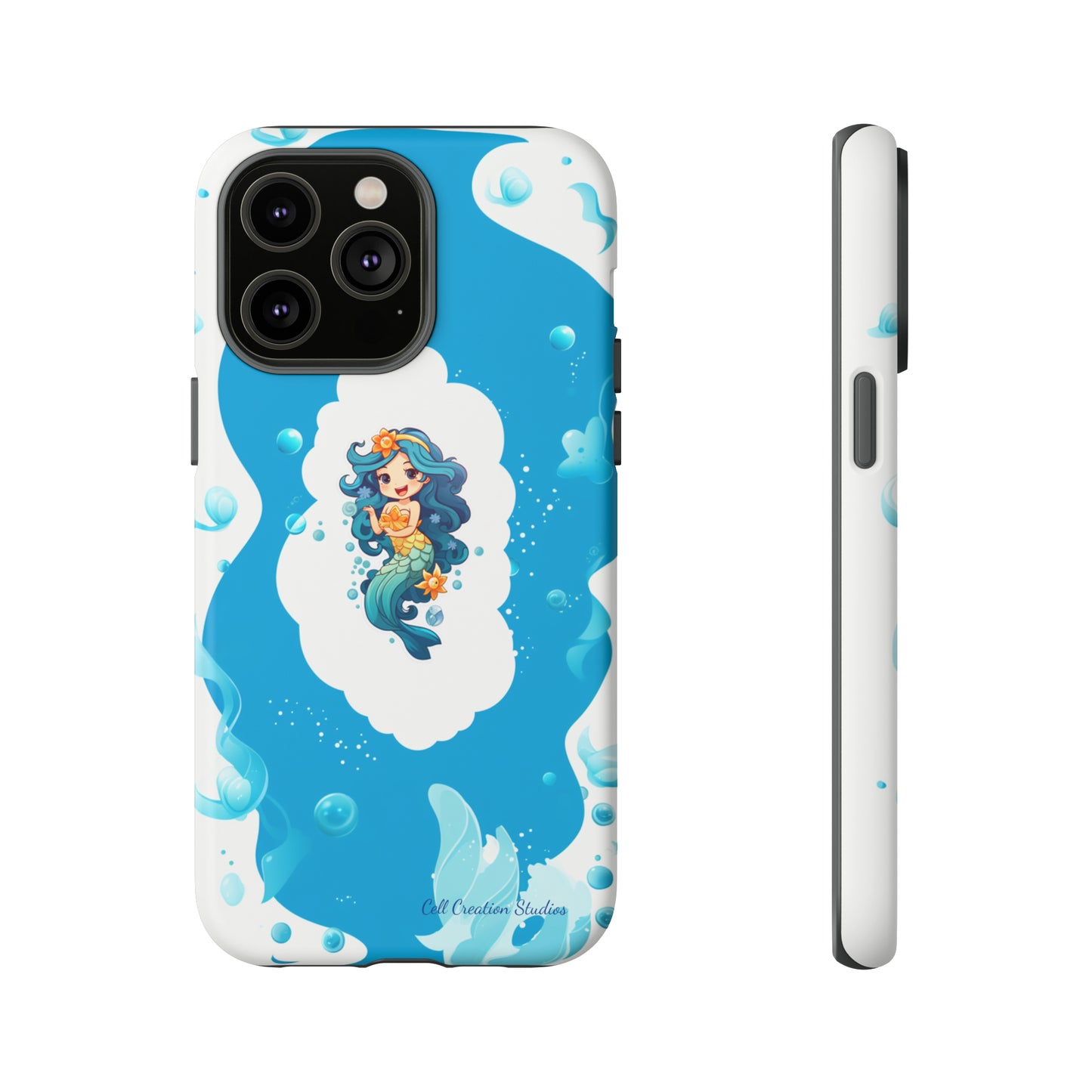 "Mermaid Elegance" -Tough iPhone Cases