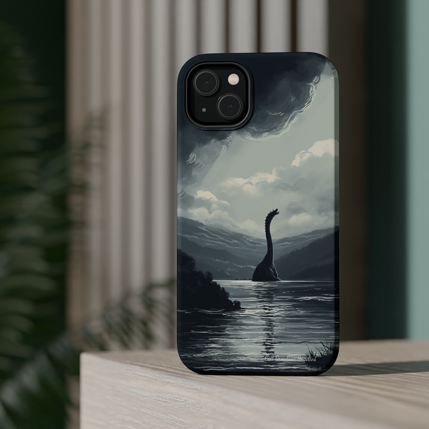 Introducing the "Mystical Loch Ness" Cell Phone Case – Capture the Legend -MagSafe Tough Cases