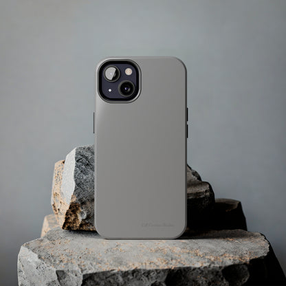 "Sleek Silver Essence" -Tough iPhone Cases