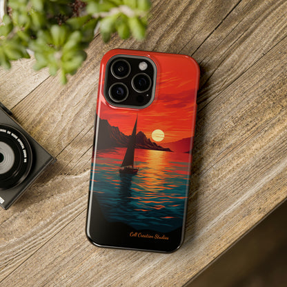 "Serenity at Sunset" -MagSafe Tough iPhone Cases