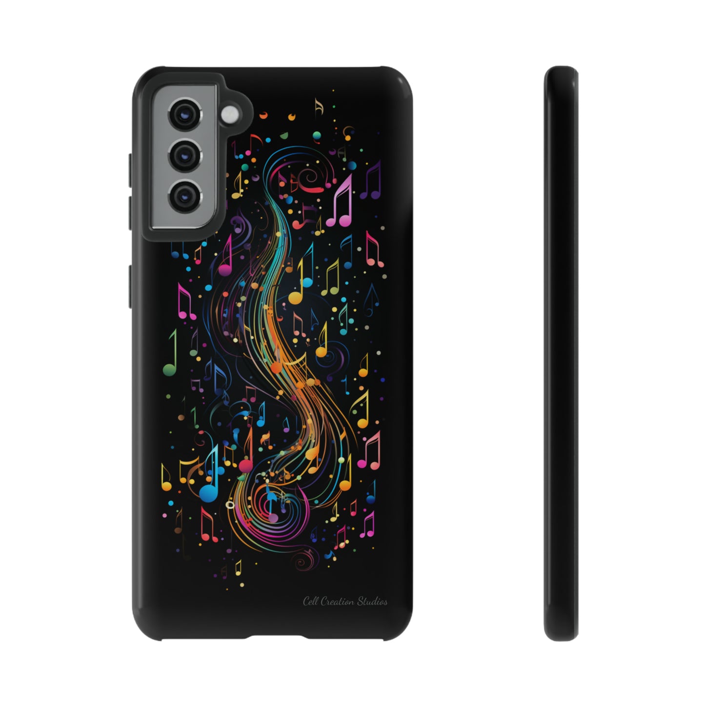 Elevate Your Style and Passion for Music with Our "Harmonious Notes" Cell Phone Case -Tough Cases