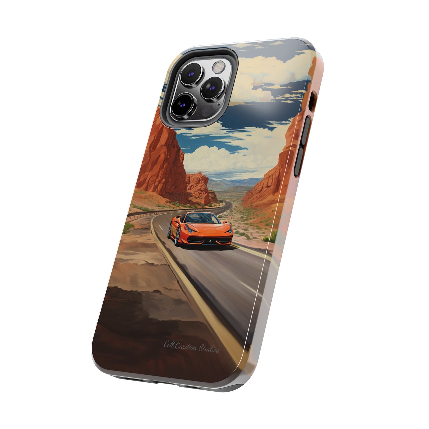 "Desert Racer Ferrari Edition" -Tough iPhone Cases