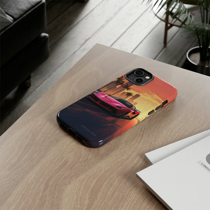 "Sunset Boulevard Ferrari Edition" -Tough iPhone Cases