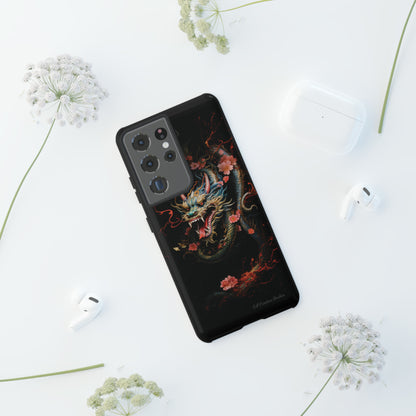 Introducing the "Mystical Japanese Dragon" Cell Phone Case – Unleash the Dragon's Power -Tough Cases