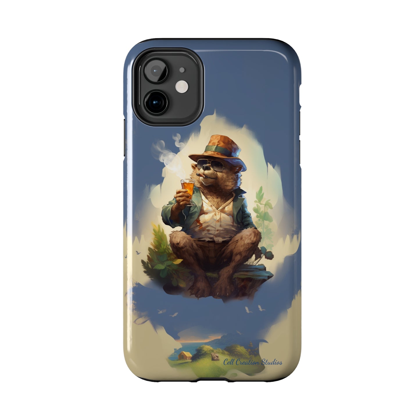 Introducing the "Bear's Homeward Bound" Cell Phone Case – Where Dreams of Home Come Alive -Tough Phone Cases