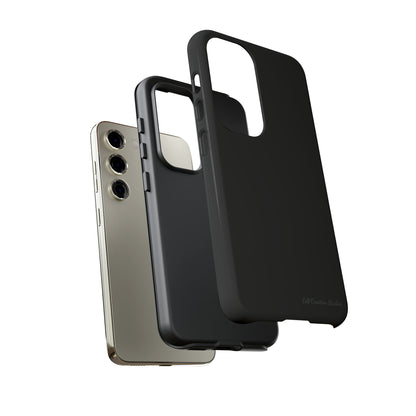 "Stealth Black Defender" -Tough Samsung Phone Cases