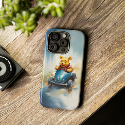 "Winnie-The-Pooh's Race Day" Phone Case -Tough Cases