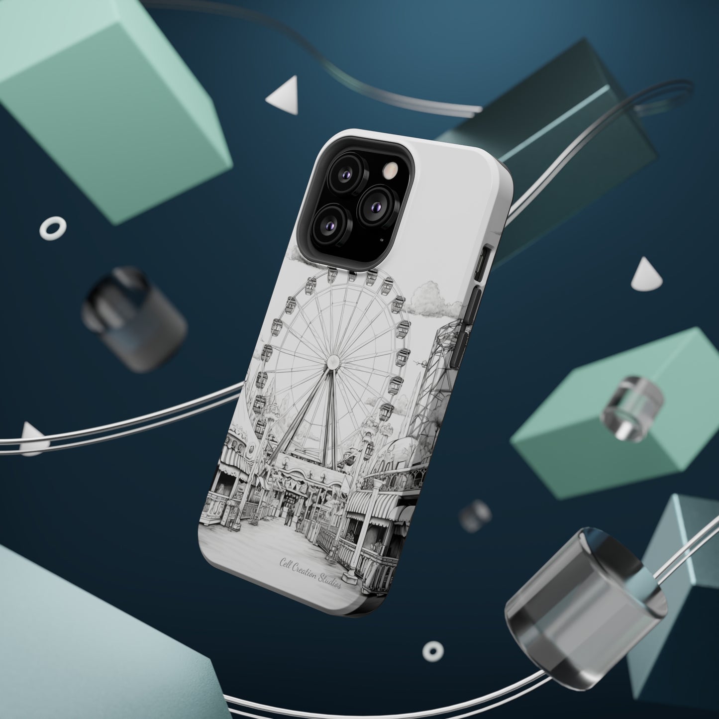 "Ferris Wheel Dreams" Cell Phone Case -MagSafe Tough Cases