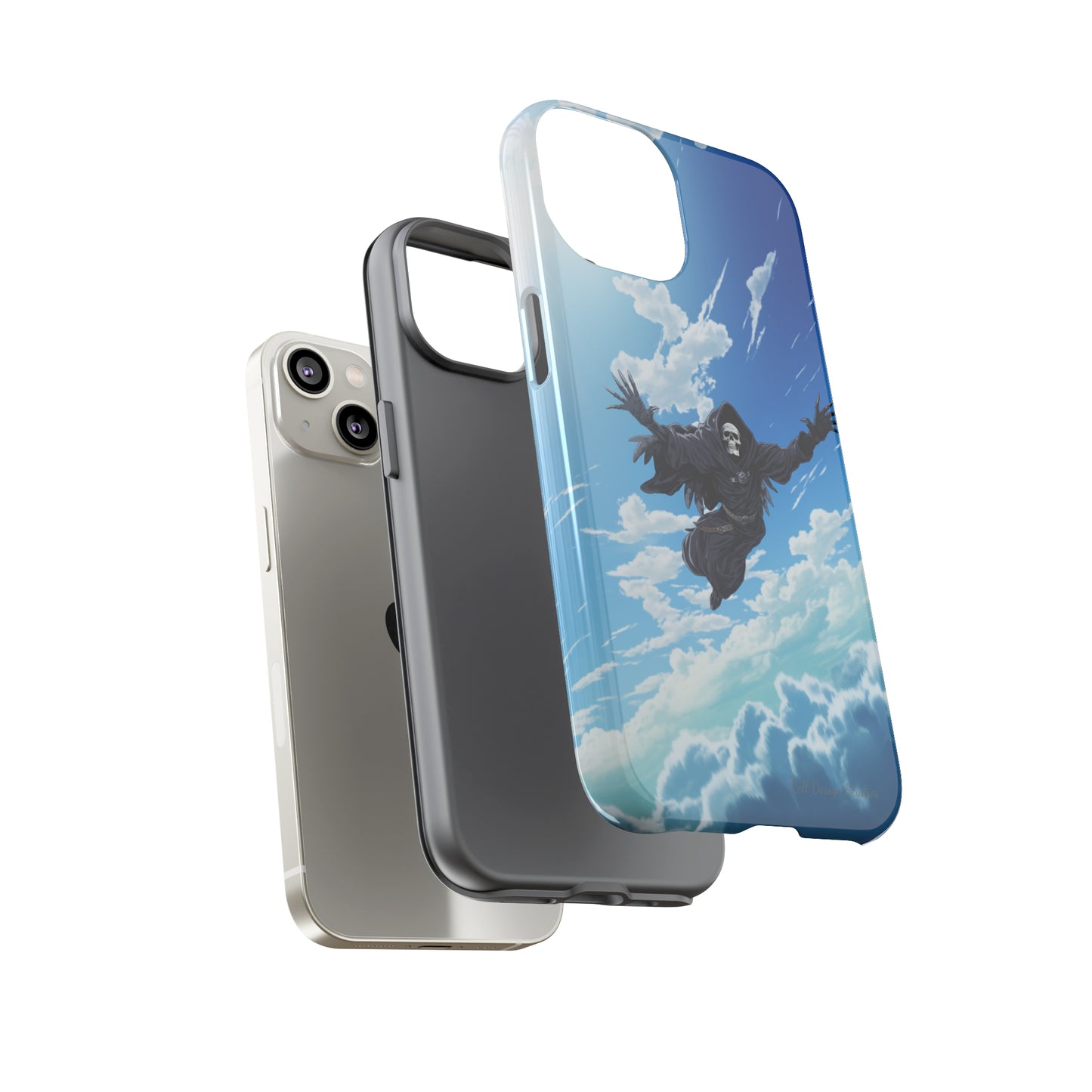 Introducing the "Eternal Contrast" Cell Phone Case – Embrace the Balance of Light and Shadow! -Tough Cases